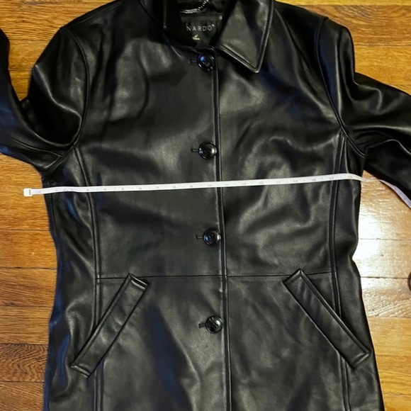 Bernardo butter soft leather jacket/blazer size S-NWOT - Picture 9 of 12